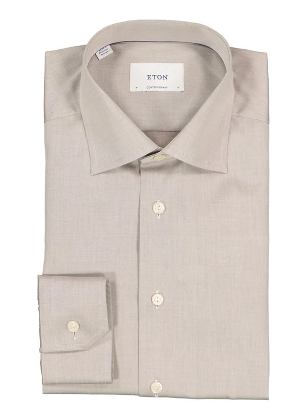 ETON, Hemd, Contemporary Fit, Baumwolle, Grau 3 ETON, Hemd, Contemporary Fit, Baumwolle, Grau