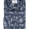 ETON, Hemd, Contemporary Fit, Dunkelblau Gemustert -Herrenausstatter Geschaft 449929 norm