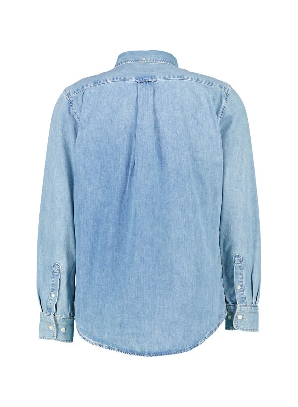 Gant, Jeanshemd, Regular Fit, Baumwolle, Hellblau 5 Gant, Jeanshemd, Regular Fit, Baumwolle, Hellblau – Bild 3
