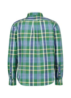 Gant, Hemd, Regular Fit, Baumwolle, Grün-blau Kariert 7 Gant, Hemd, Regular Fit, Baumwolle, Grün-blau Kariert -Herrenausstatter Geschaft 449955 norm2