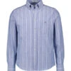 Gant, Hemd, Regular Fit, Oxford, Blau Gestreift 1 Gant, Hemd, Regular Fit, Oxford, Blau Gestreift -Herrenausstatter Geschaft 449960 norm