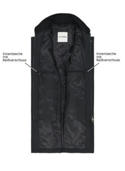 ROY ROBSON, Mantel, Mikrofaser Wattiert, Dunkelgrau 8 ROY ROBSON, Mantel, Mikrofaser Wattiert, Dunkelgrau -Herrenausstatter Geschaft 449976 norm3