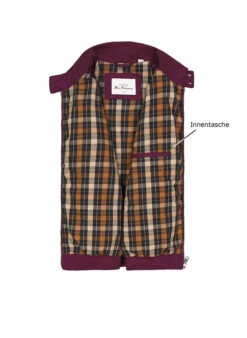 Ben Sherman, Blouson, Baumwolle, Rotwein 7 Ben Sherman, Blouson, Baumwolle, Rotwein -Herrenausstatter Geschaft 449988 norm3