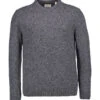 Gant, Pullover, Wolle, Dunkelgrau Meliert -Herrenausstatter Geschaft 449994 norm