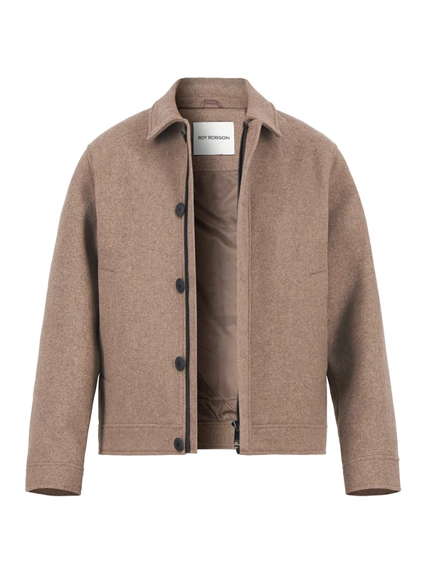 ROY ROBSON, Jacke, Wolle, Cappuccino 3 ROY ROBSON, Jacke, Wolle, Cappuccino