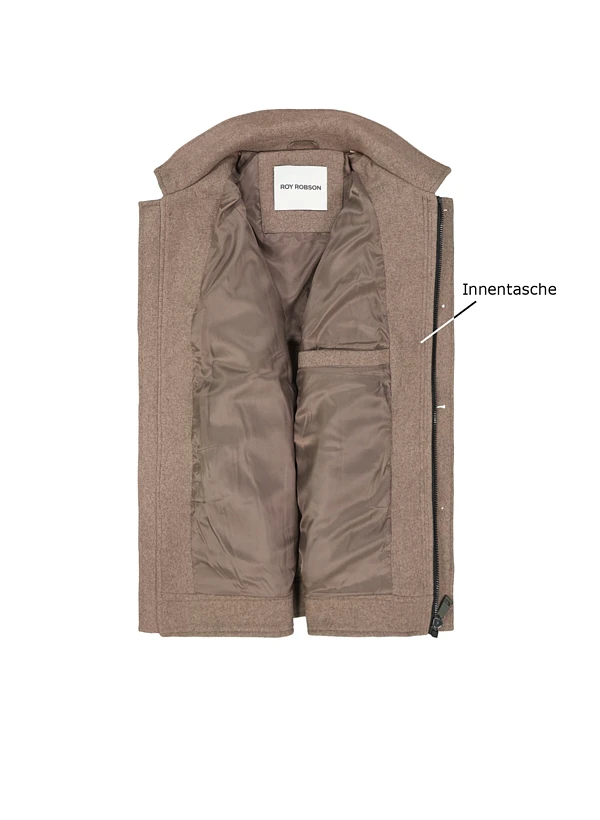 ROY ROBSON, Jacke, Wolle, Cappuccino 5 ROY ROBSON, Jacke, Wolle, Cappuccino – Bild 3