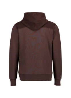 FIRE + ICE, Sweatjacke Kano, Baumwolle, Dunkelbraun -Herrenausstatter Geschaft 450022 norm2