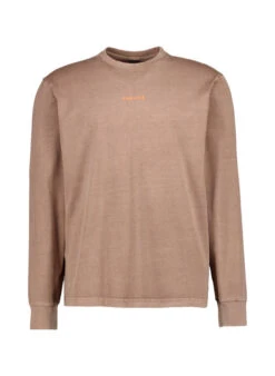 FIRE + ICE, Longsleeve Dante, Baumwoll-Jersey, Oliv