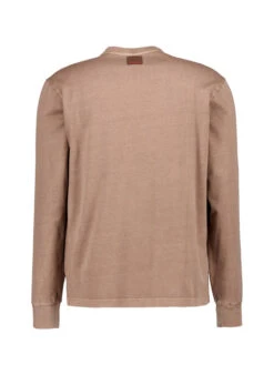 FIRE + ICE, Longsleeve Dante, Baumwoll-Jersey, Oliv -Herrenausstatter Geschaft 450027 norm2