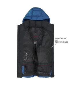 FIRE + ICE, Skijacke Luka, Mikrofaser Thermore®, Blau -Herrenausstatter Geschaft 450035 norm3