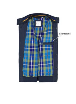 Ben Sherman, Blouson, Baumwolle Wattiert, Dunkelnavy 7 Ben Sherman, Blouson, Baumwolle Wattiert, Dunkelnavy -Herrenausstatter Geschaft 450048 norm3