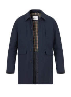 Ben Sherman, Parka , Baumwolle Wattiert, Dunkelnavy