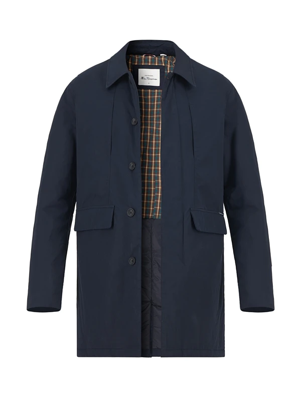 Ben Sherman, Parka , Baumwolle Wattiert, Dunkelnavy 3 Ben Sherman, Parka , Baumwolle Wattiert, Dunkelnavy