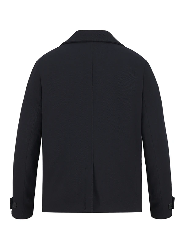 Ben Sherman, Cabanjacke, Wolle, Dunkelnavy 4 Ben Sherman, Cabanjacke, Wolle, Dunkelnavy – Bild 2