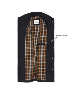 Ben Sherman, Cabanjacke, Wolle, Dunkelnavy 7 Ben Sherman, Cabanjacke, Wolle, Dunkelnavy -Herrenausstatter Geschaft 450050 norm3