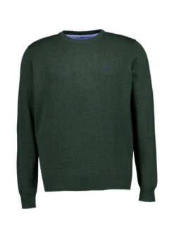 Fynch-Hatton, Pullover, Baumwolle, Dunkelgrün