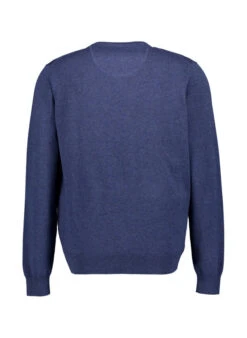 Fynch-Hatton, Pullover, Baumwolle, Nachtblau -Herrenausstatter Geschaft 450063 norm2