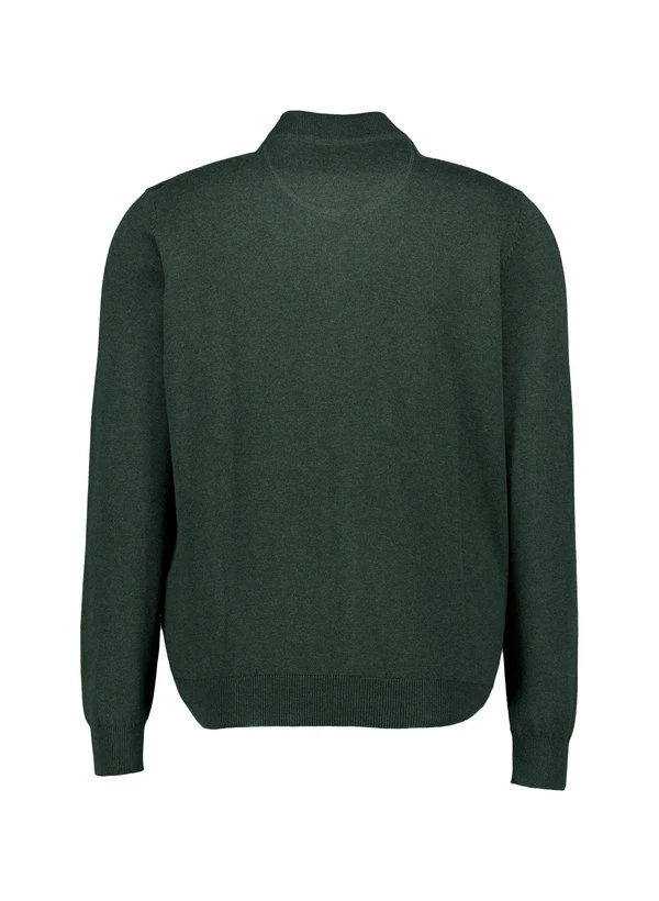 Fynch-Hatton, Cardigan, Baumwolle, Dunkelgrün Meliert 5 Fynch-Hatton, Cardigan, Baumwolle, Dunkelgrün Meliert – Bild 3