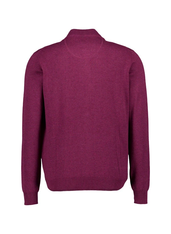 Fynch-Hatton, Cardigan, Baumwolle, Bordeaux Meliert 5 Fynch-Hatton, Cardigan, Baumwolle, Bordeaux Meliert – Bild 3