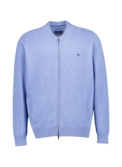 Fynch-Hatton, Cardigan, Baumwolle, Kristallblau