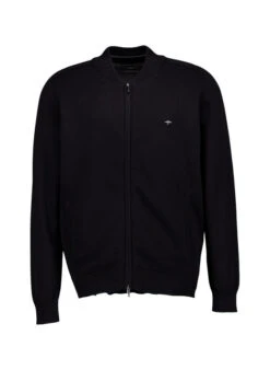 Fynch-Hatton, Cardigan, Baumwolle, Schwarz