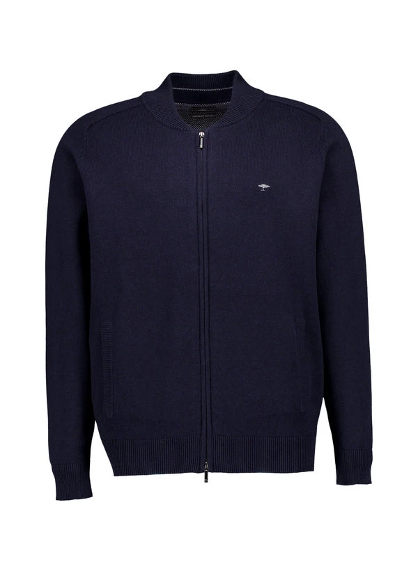 Fynch-Hatton, Cardigan, Baumwolle, Navy 3 Fynch-Hatton, Cardigan, Baumwolle, Navy