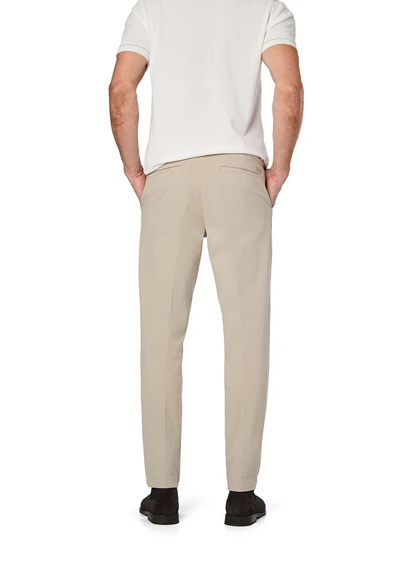 BOSS Black, Chino Kane, Regular Fit, Baumwolle, Beige 5 BOSS Black, Chino Kane, Regular Fit, Baumwolle, Beige – Bild 3