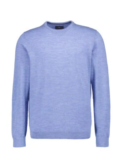 Fynch-Hatton, Pullover, Merinowolle, Cystalblue