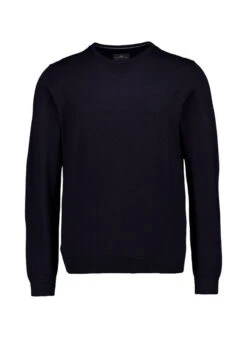 Fynch-Hatton, Pullover, Merinowolle, Navy