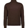 Fynch-Hatton, Rollkragenpullover, Merinowolle, Dunkelbraun Meliert 2 Fynch-Hatton, Rollkragenpullover, Merinowolle, Dunkelbraun Meliert -Herrenausstatter Geschaft 450123 norm