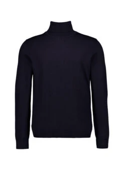 Fynch-Hatton, Rollkragenpullover, Merinowolle, Navy
