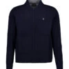 Fynch-Hatton, Cardigan, Merinowolle-Kaschmir, Navy -Herrenausstatter Geschaft 450145 norm