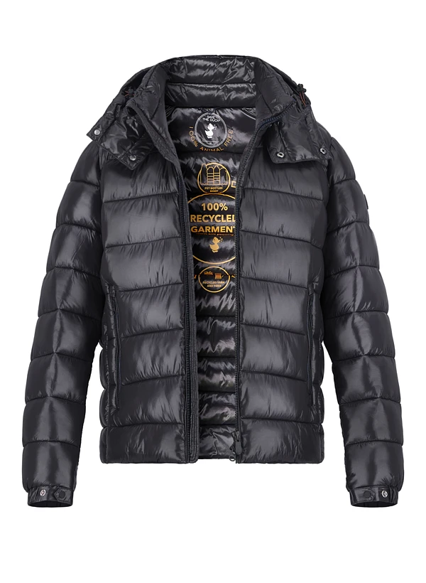 SAVE THE DUCK, Steppjacke Florian, Mikrofaser PLUMTECH®, Schwarz 3 SAVE THE DUCK, Steppjacke Florian, Mikrofaser PLUMTECH®, Schwarz