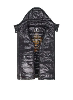 SAVE THE DUCK, Steppjacke Florian, Mikrofaser PLUMTECH®, Schwarz 8 SAVE THE DUCK, Steppjacke Florian, Mikrofaser PLUMTECH®, Schwarz -Herrenausstatter Geschaft 450168 norm3