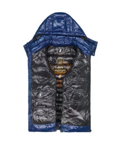 SAVE THE DUCK, Steppjacke Florian, Mikrofaser PLUMTECH®, Tintenblau 8 SAVE THE DUCK, Steppjacke Florian, Mikrofaser PLUMTECH®, Tintenblau -Herrenausstatter Geschaft 450169 norm3