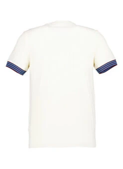 Fred Perry, T-Shirt, Baumwolle, Creme -Herrenausstatter Geschaft 450211 norm2