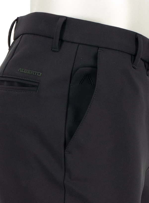 Alberto Golf, Golfhose Ian, Slim Fit, FX4 DRY Cooler®, Schwarz 8 Alberto Golf, Golfhose Ian, Slim Fit, FX4 DRY Cooler®, Schwarz – Bild 6