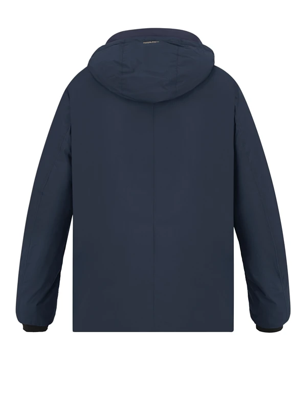 WOOLRICH, Daunenjacke, Mikrofaser, Blau 4 WOOLRICH, Daunenjacke, Mikrofaser, Blau – Bild 2