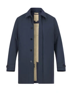 WOOLRICH, Mantel, Mikrofaser PRIMALOFT®, Blau