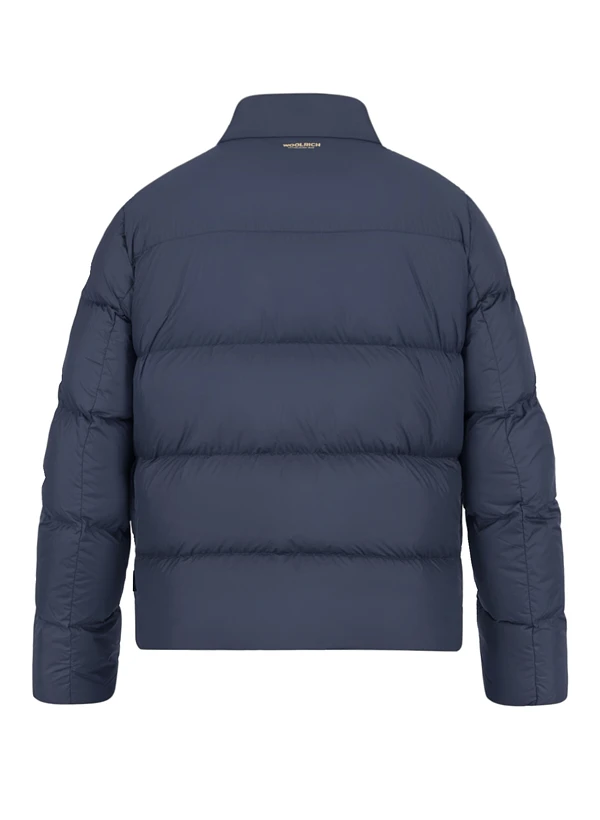 WOOLRICH, Daunenjacke, Mikrofaser, Navy 4 WOOLRICH, Daunenjacke, Mikrofaser, Navy – Bild 2