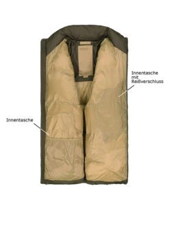 WOOLRICH, Daunenjacke, Mikrofaser, Dunkelgrün -Herrenausstatter Geschaft 450260 norm3