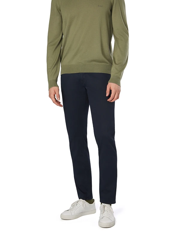 Pierre Cardin, Hose Lyon, Baumwolle, Navy 3 Pierre Cardin, Hose Lyon, Baumwolle, Navy