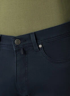 Pierre Cardin, Hose Lyon, Baumwolle, Navy 9 Pierre Cardin, Hose Lyon, Baumwolle, Navy -Herrenausstatter Geschaft 450302 norm3