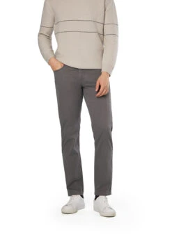 Pierre Cardin, Hose Lyon, Baumwolle, Granit