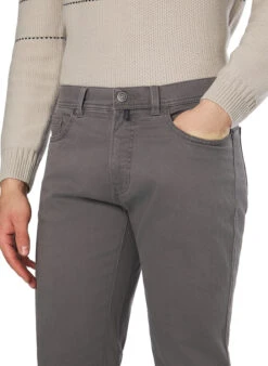 Pierre Cardin, Hose Lyon, Baumwolle, Granit 9 Pierre Cardin, Hose Lyon, Baumwolle, Granit -Herrenausstatter Geschaft 450303 norm3