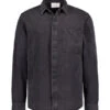 JUVIA, Jeanshemd Franz, Lyocell, Schwarz -Herrenausstatter Geschaft 450328 norm