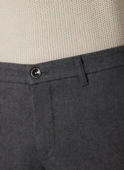 GARDEUR, Chino Bono, Modern Fit, Baumwolle, Dunkelgrau Meliert 7 GARDEUR, Chino Bono, Modern Fit, Baumwolle, Dunkelgrau Meliert -Herrenausstatter Geschaft 450353 norm3