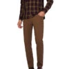 GARDEUR, Hose Bill, Modern Fit, Baumwolle, Tabak -Herrenausstatter Geschaft 450355 norm
