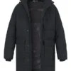 Pierre Cardin, Parka, Mikrofaser REPREVE®, Schwarz 1 Pierre Cardin, Parka, Mikrofaser REPREVE®, Schwarz -Herrenausstatter Geschaft 450378 norm