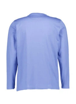 Fynch-Hatton, Longsleeve, Baumwolle, Kristalblau 7 Fynch-Hatton, Longsleeve, Baumwolle, Kristalblau -Herrenausstatter Geschaft 450387 norm2
